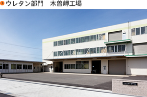 ウレタン部門　木曽岬工場